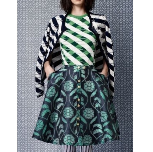 Imperial | Open Front Striped Blazer - Picture 9 of 11